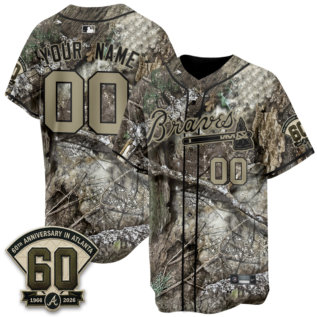 ATL 2026 Hunting Edition Vapor Custom Jersey - Stitched
