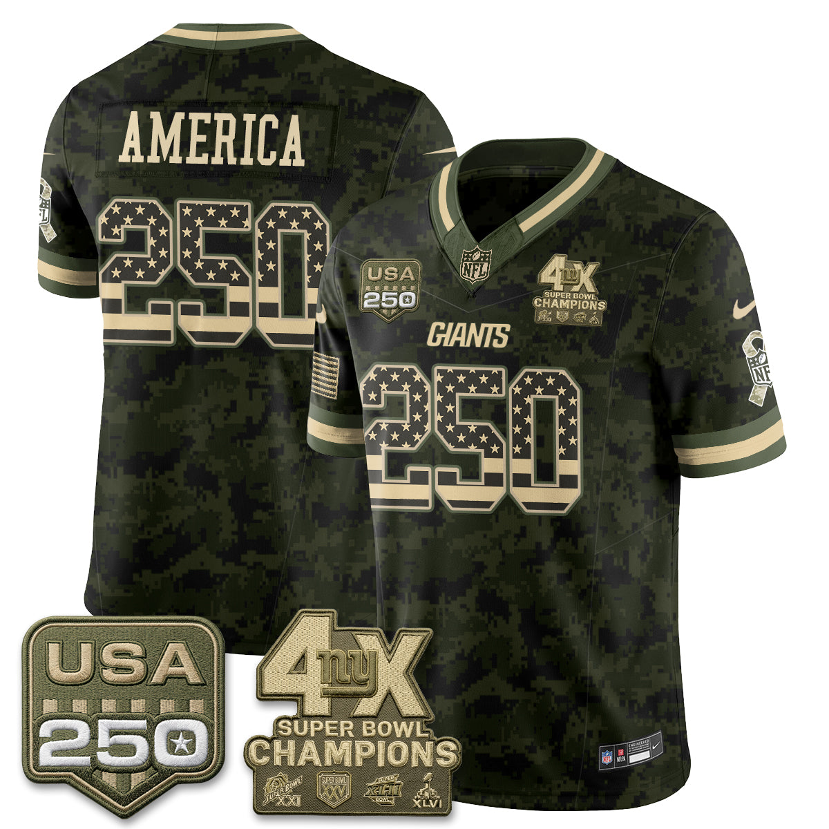 NYG 2026 Salute To Service Limited Edition - Stitched (2)