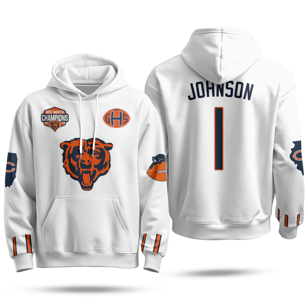 CHI 2026 Rivalries Fleece Hoodie - Printed