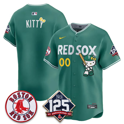 Boston Red Sox x Meow KT Vapor Limited Jersey - Stitched