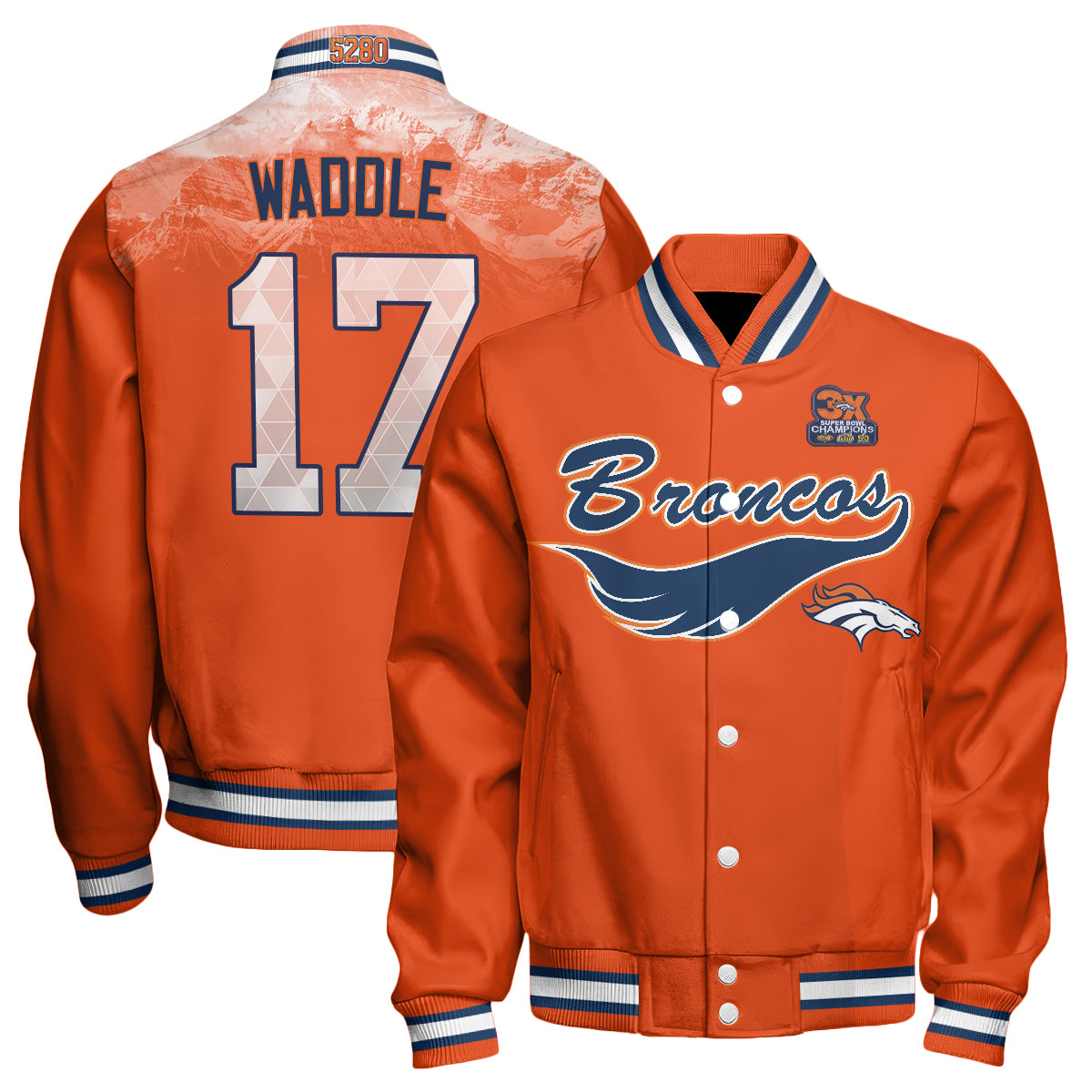 DEN Fangear Edition Baseball Jacket - Printed