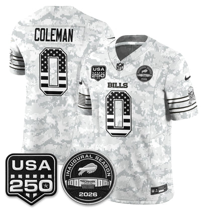 BUF 2026 Salute to Service Edition Vapor Jersey - Stitched