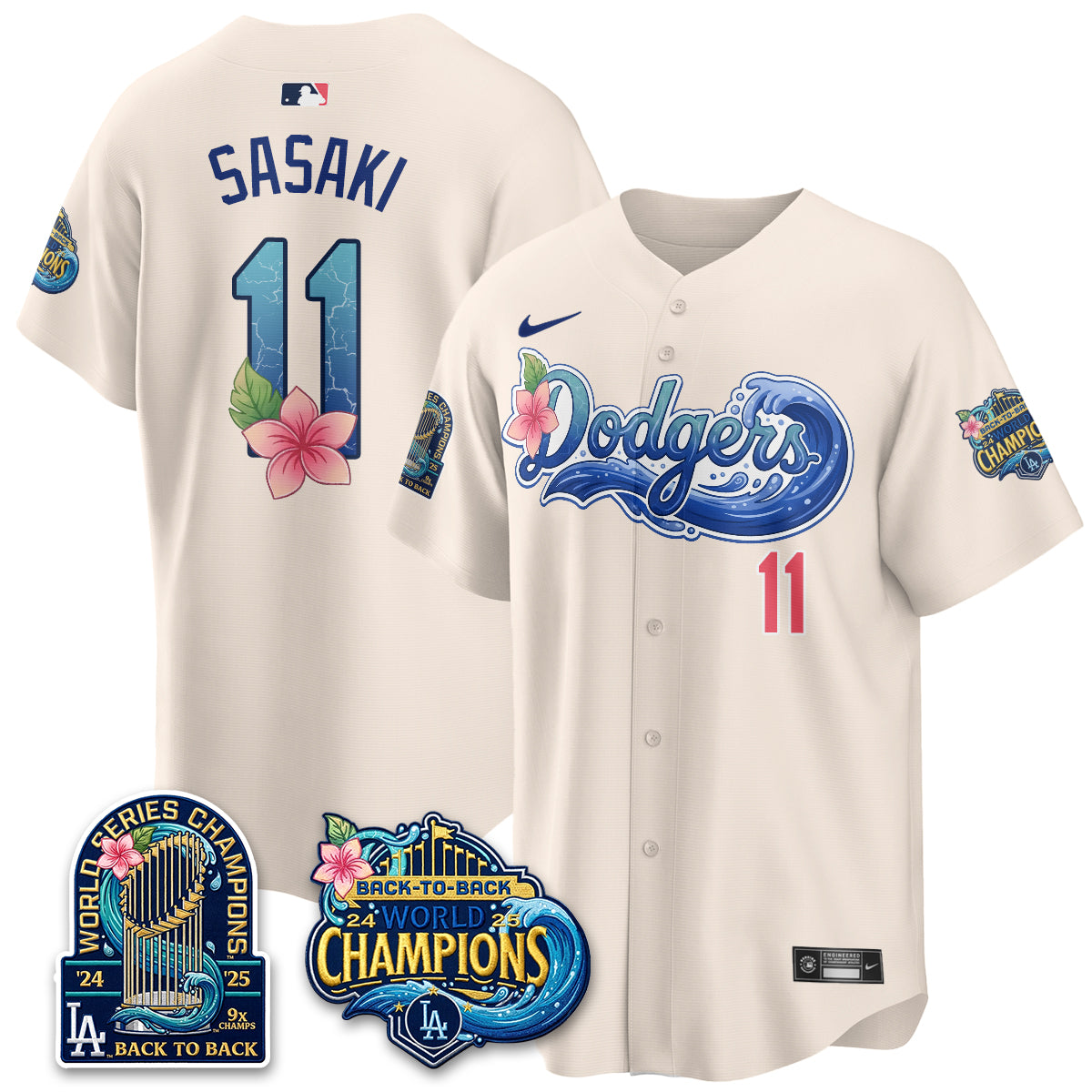 LAD "Aloha Spirit" Vapor Limited Jersey - All Stitched