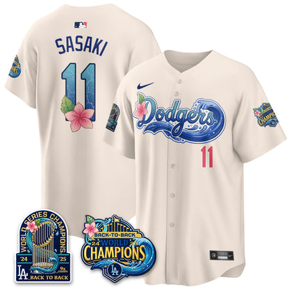 LAD "Aloha Spirit" Vapor Limited Jersey - All Stitched
