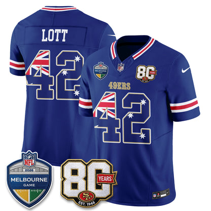 SF Melbourne Game 2026 Vapor Jersey - Stitched