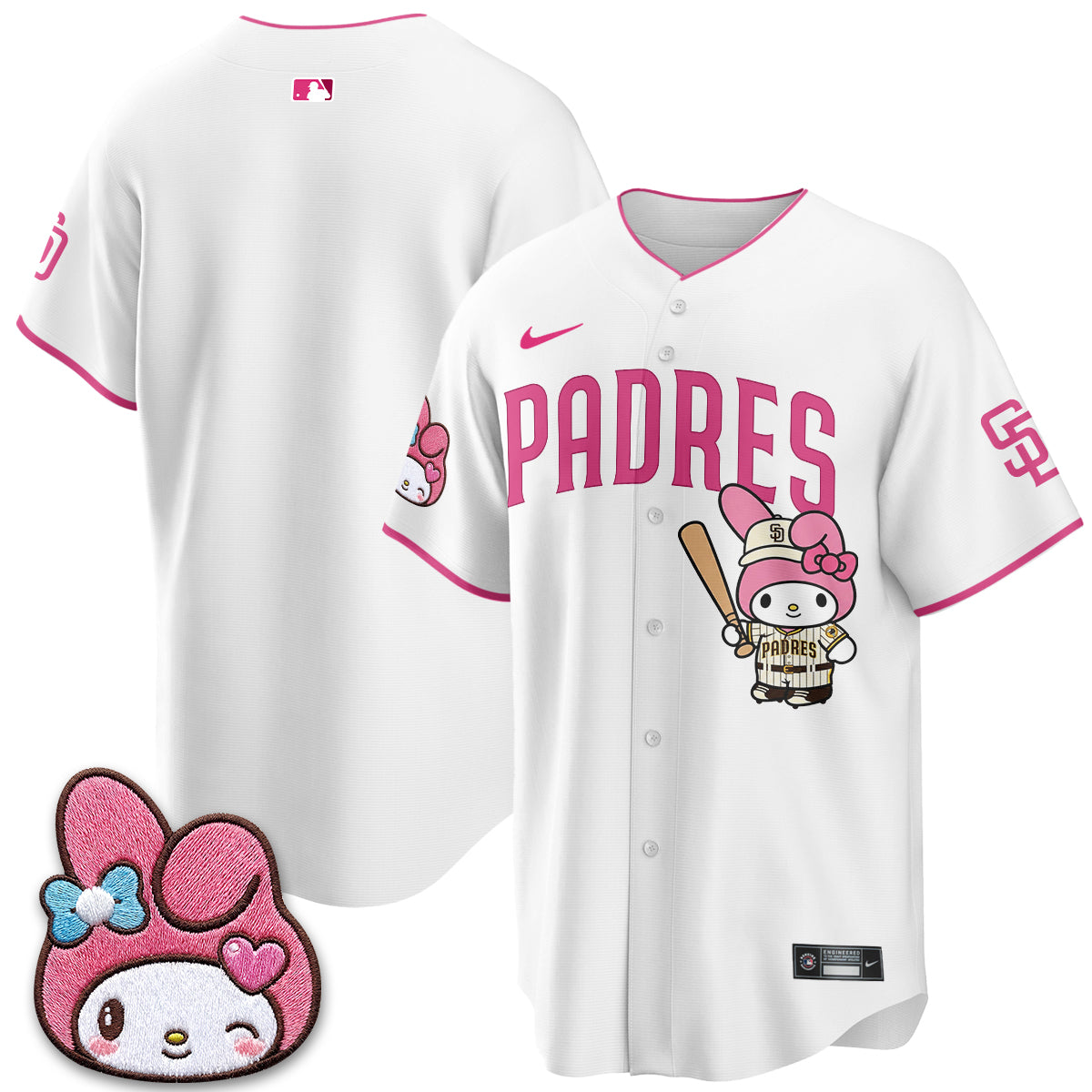 SD x Pink Sanrio Friend Vapor Jersey - Stitched