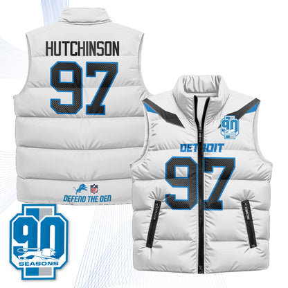 DET Xmas 2026 Rivalries Puffer Vest - Printed