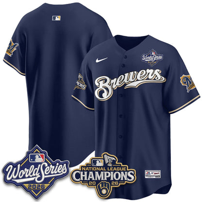 MIL 2026 NL Champions Throwback Jersey - Stitched