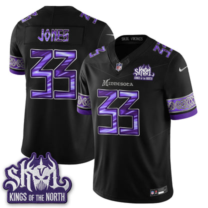 MIN  Warrior Skol Patch Vikings Font Edition  - Stitched (2)