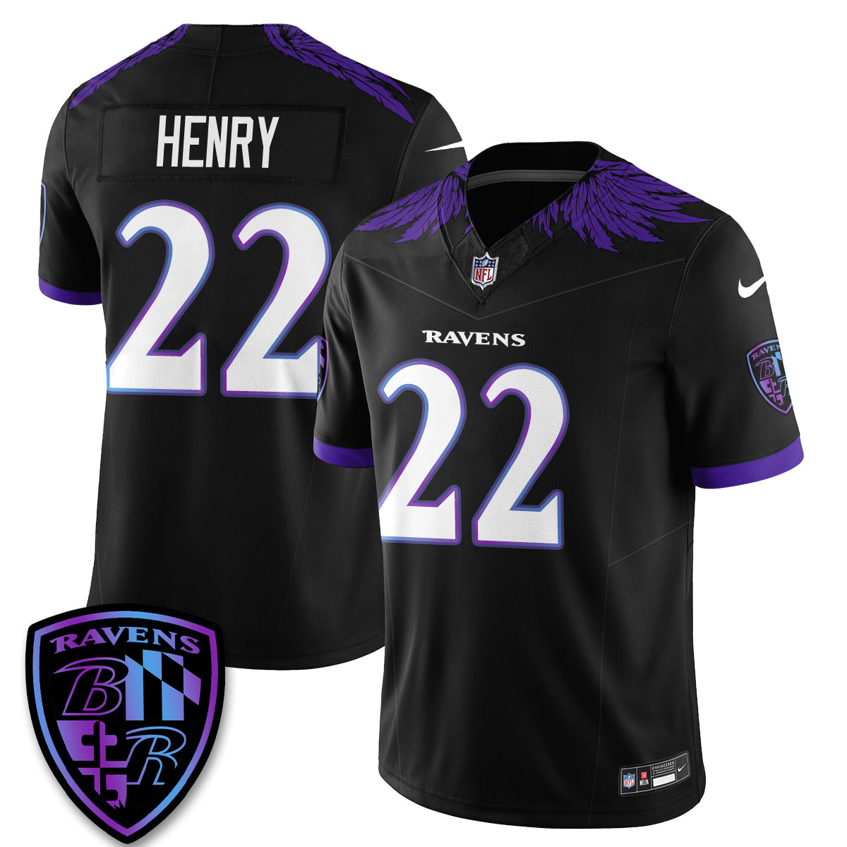 BAL Halloween Edition Vapor Jersey - Stitched