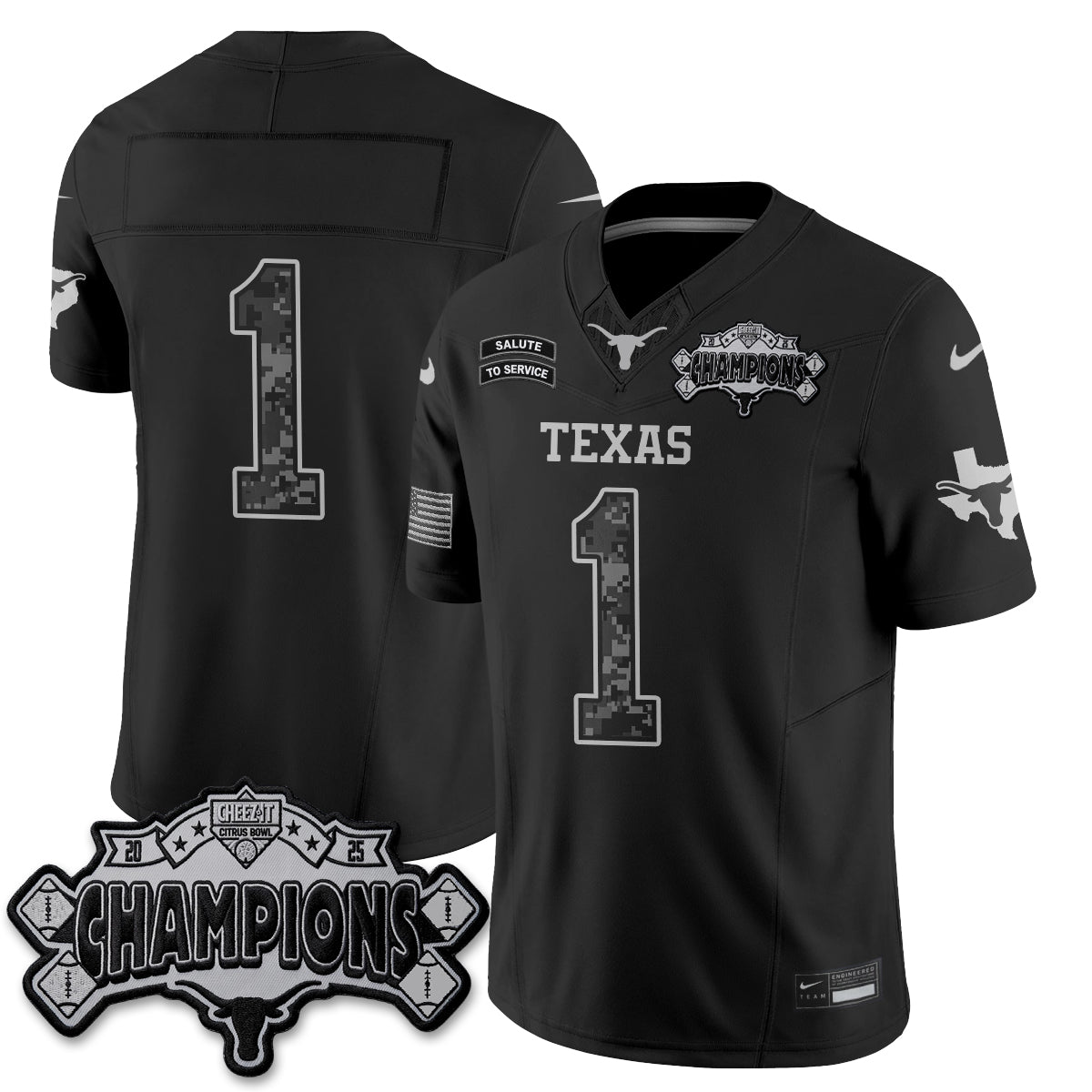TEX 2026 Salute to Service Vapor Jersey - Stitched