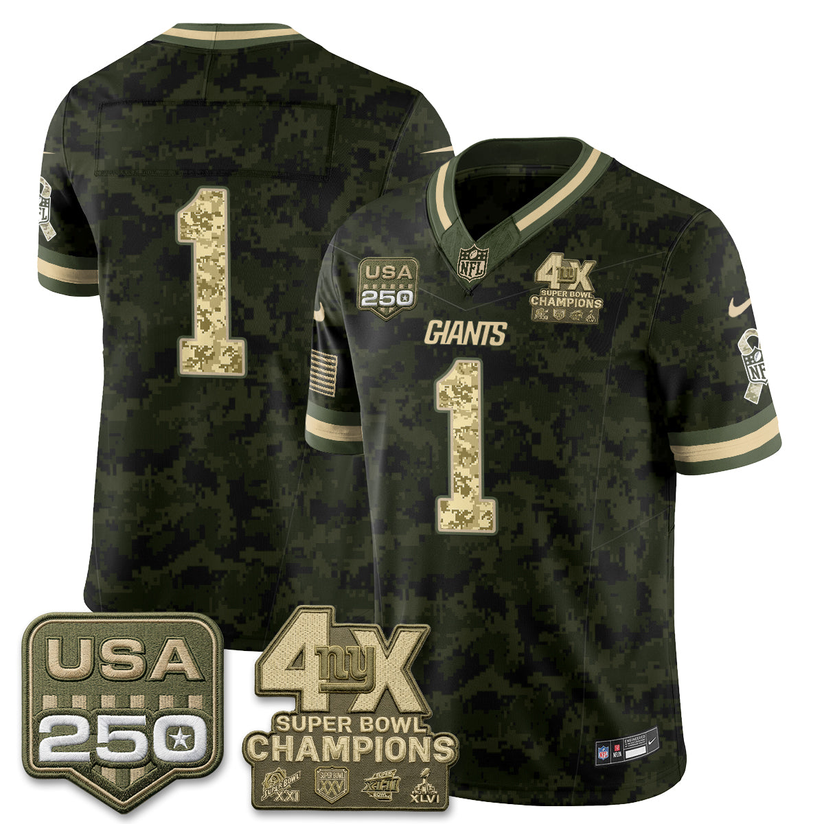NYG 2026 Salute To Service Limited Edition - Stitched (2)