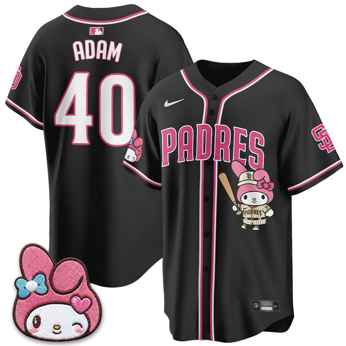 SD x Pink Sanrio Friend Vapor Jersey - Stitched
