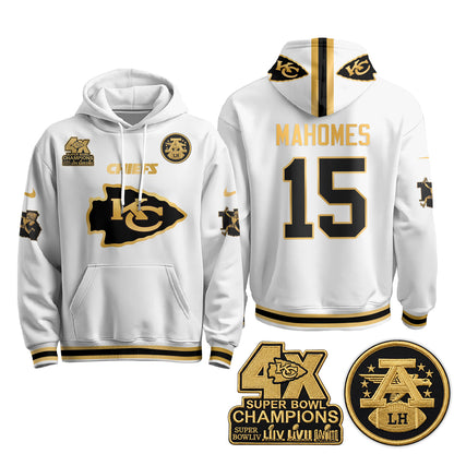KC 4X Champs Gold Edition Hoodie - Stitched