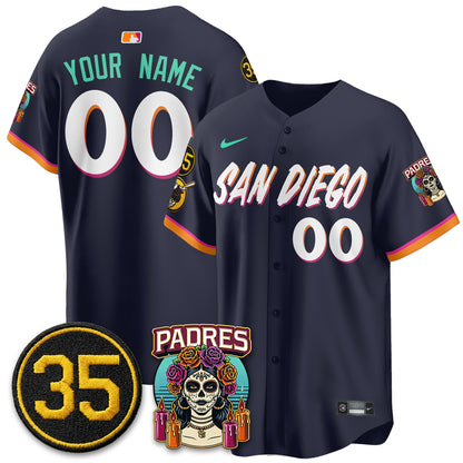 SD 2026 City Connect - Remembering Randy Jones Vapor Limited Custom Jersey - All Stitched