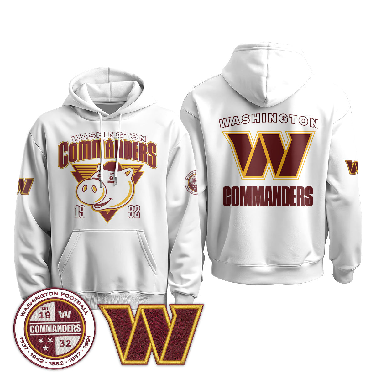 WC x Toy Piggy Edition Pullover Hoodie V1 - Printed