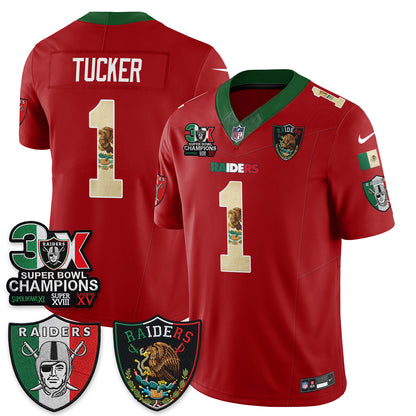 LVR 3X Champs Mexico Edition Vapor Jersey - Stitched