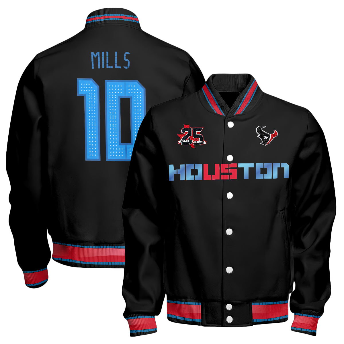 HOU Rivalries 2026 Edition Baseball Jacket V1 - Printed