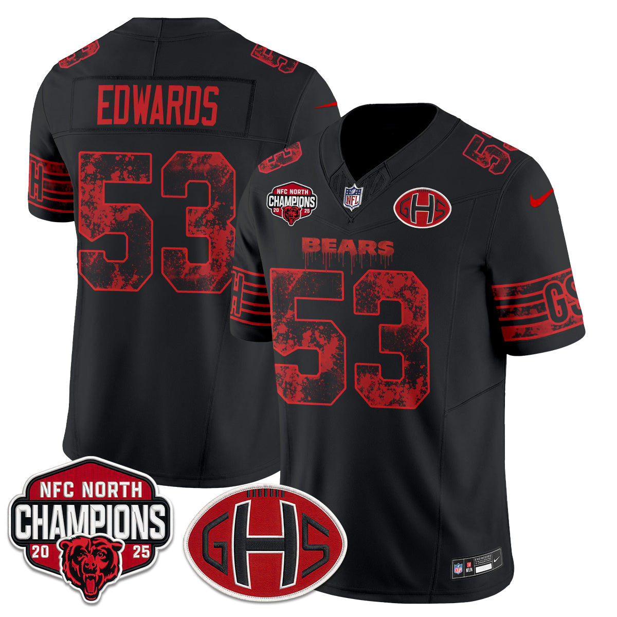 CHI 2026 Slasher Edition Vapor Jersey - Stitched