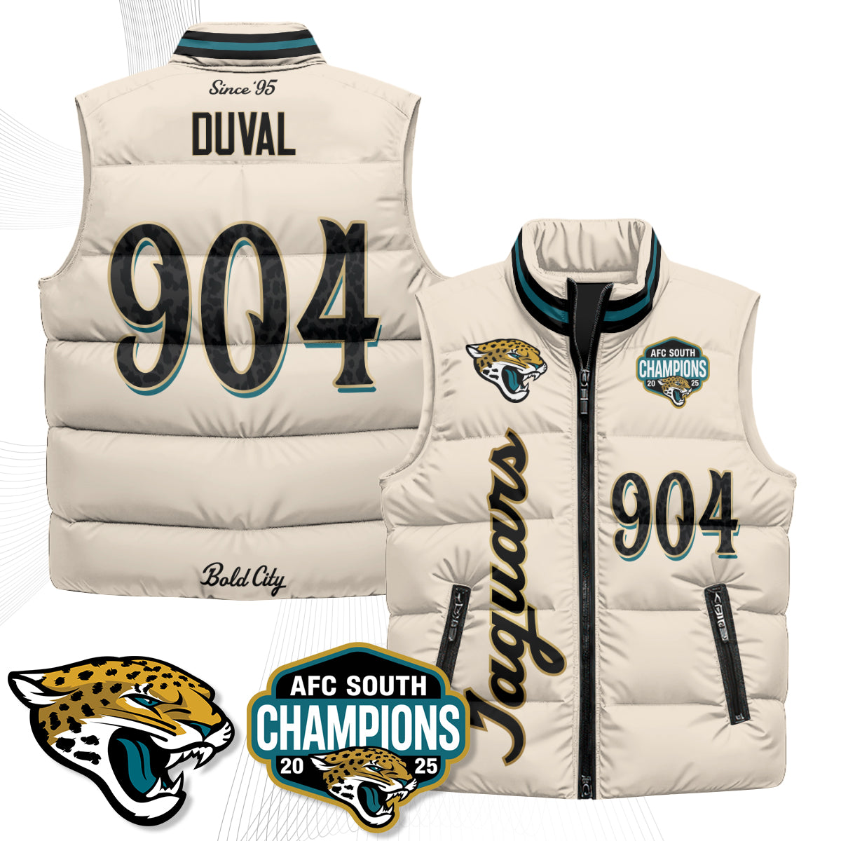 JAX 2026 Rivalries Puffer Vest - Printed
