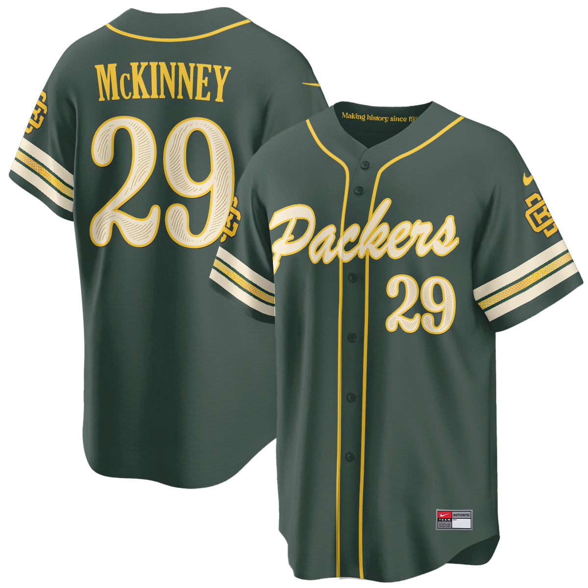GB 2026 Rivalries Baseball Vapor Jersey - Stitched