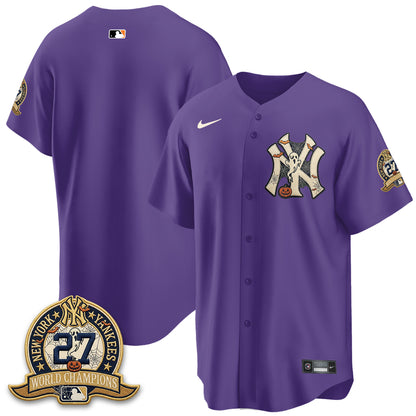 NYY Halloween 2026 Vapor Limited Jersey - Stitched
