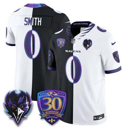 Baltimore Ravens The Next Flight Split Vapor Jersey - Stitched