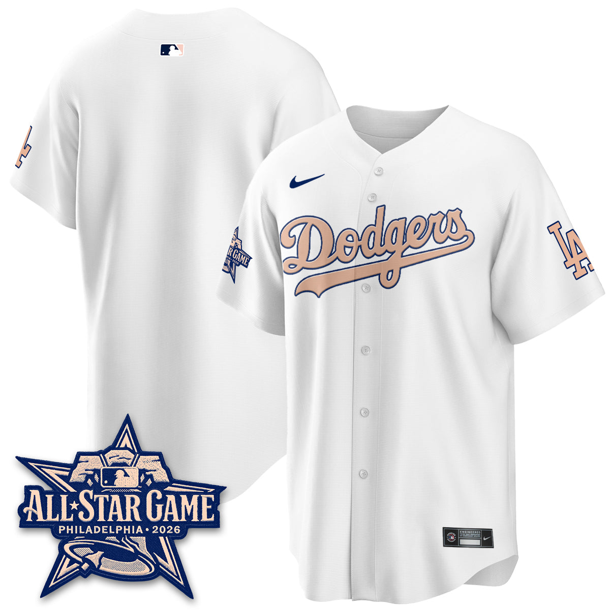 Los Angeles Dodgers All Star Game 2026 Vapor Jersey - Stitched