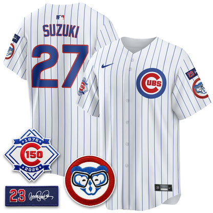 CHC 150th Anniversary Holy Cow Vapor Premier Royal Limited Jersey - All Stitched