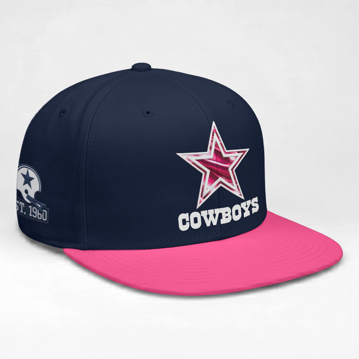 DAL Breast Cancer Awareness Edition Snapback Cap - Printed