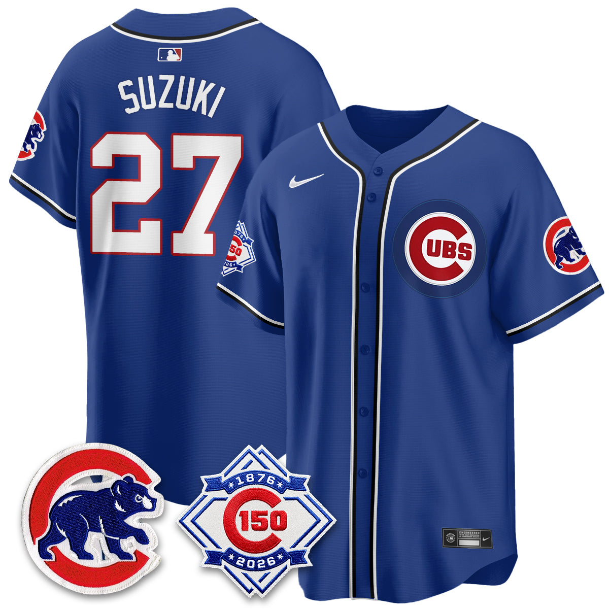 CHC 150th Anniversary Black Out Style Vapor Premier Limited Jersey - All Stitched (1)