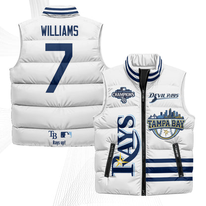 TB "Devil Rays" Puffer Vest - Printed