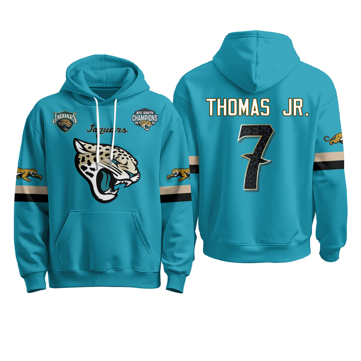 Jacksonville Jaguars 2026 Rivalries Fleece Hoodie - Printed