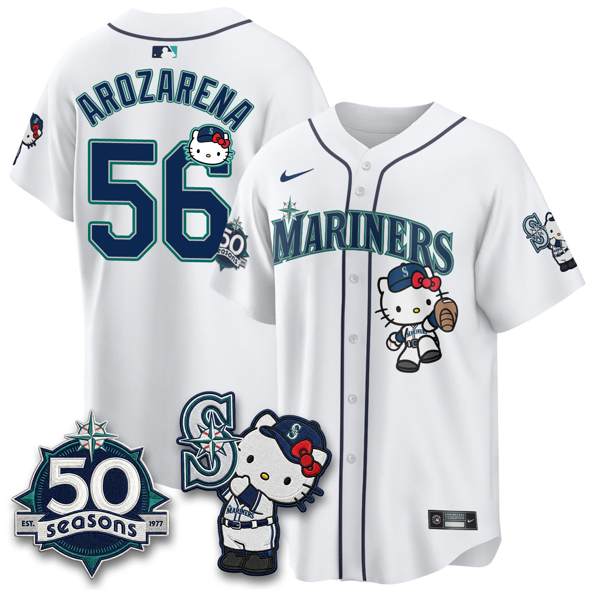SEA x Meow KT Night Limited Jersey - All Stitched V2