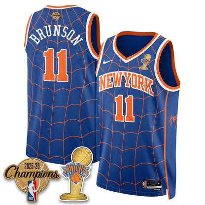 New York Knicks 2026 Champions Brand New Day Vapor Jersey - Stitched