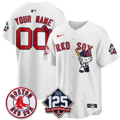 Boston Red Sox x Meow KT Vapor Limited Custom Jersey - Stitched