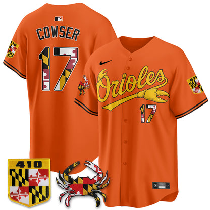 BAL Crab x Maryland Vapor Limited Jersey - Stitched