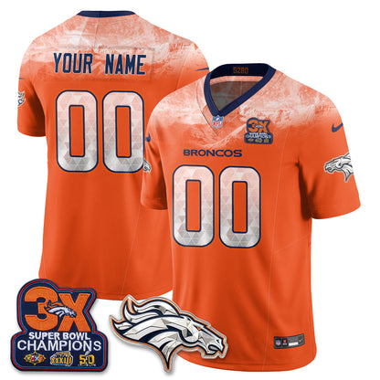 DEN Fangear Edition Vapor Custom Jersey - Stitched