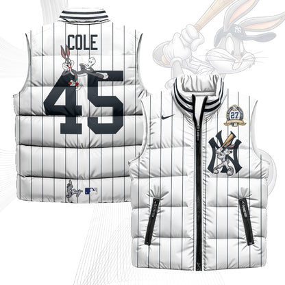 New York Yankees Edition Unisex Puffer Vest - Printed