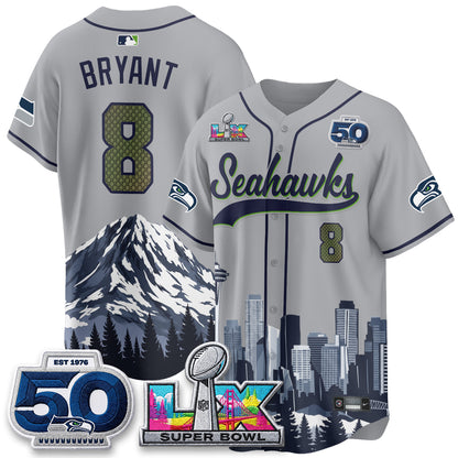 Seattle Seahawks City Edition Vapor Baseball Jersey - Stitch