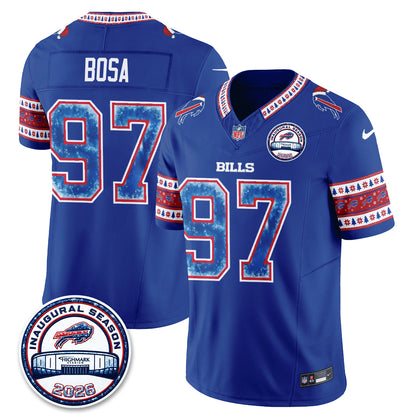 BUF Xmas Edition Vapor Jersey - Stitched