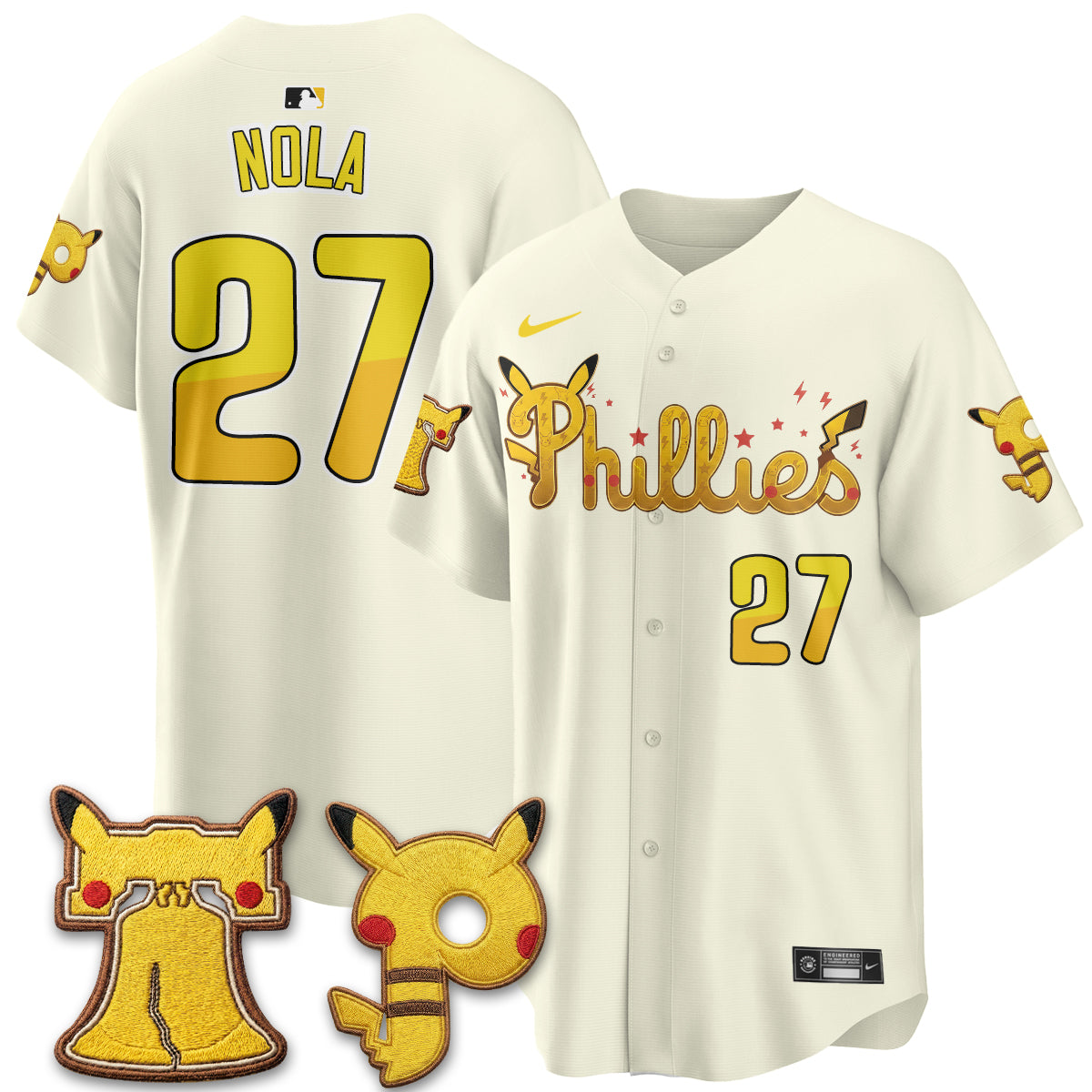 Philadelphia Phillies x PKM Edition Vapor Limited Jersey - Stitched