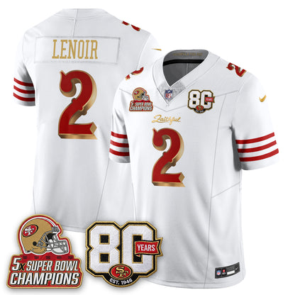 SF 80 Years & 5X Champs Rivalries Edition - Stitched (2)