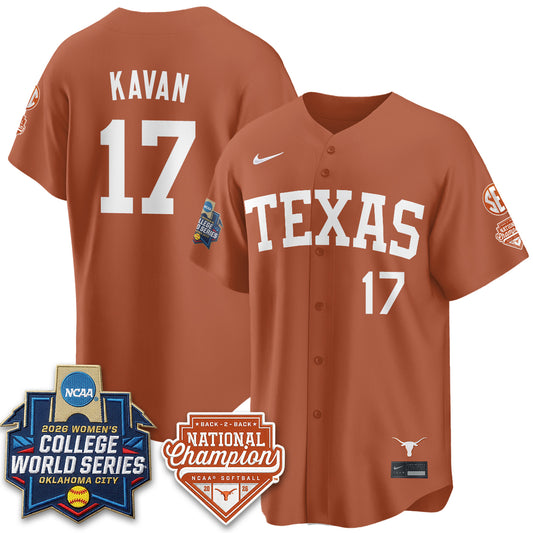 TEX Softball 2026 World Series (WCWS) Vapor Premier Limited Jersey - B2B Champs - Stitched