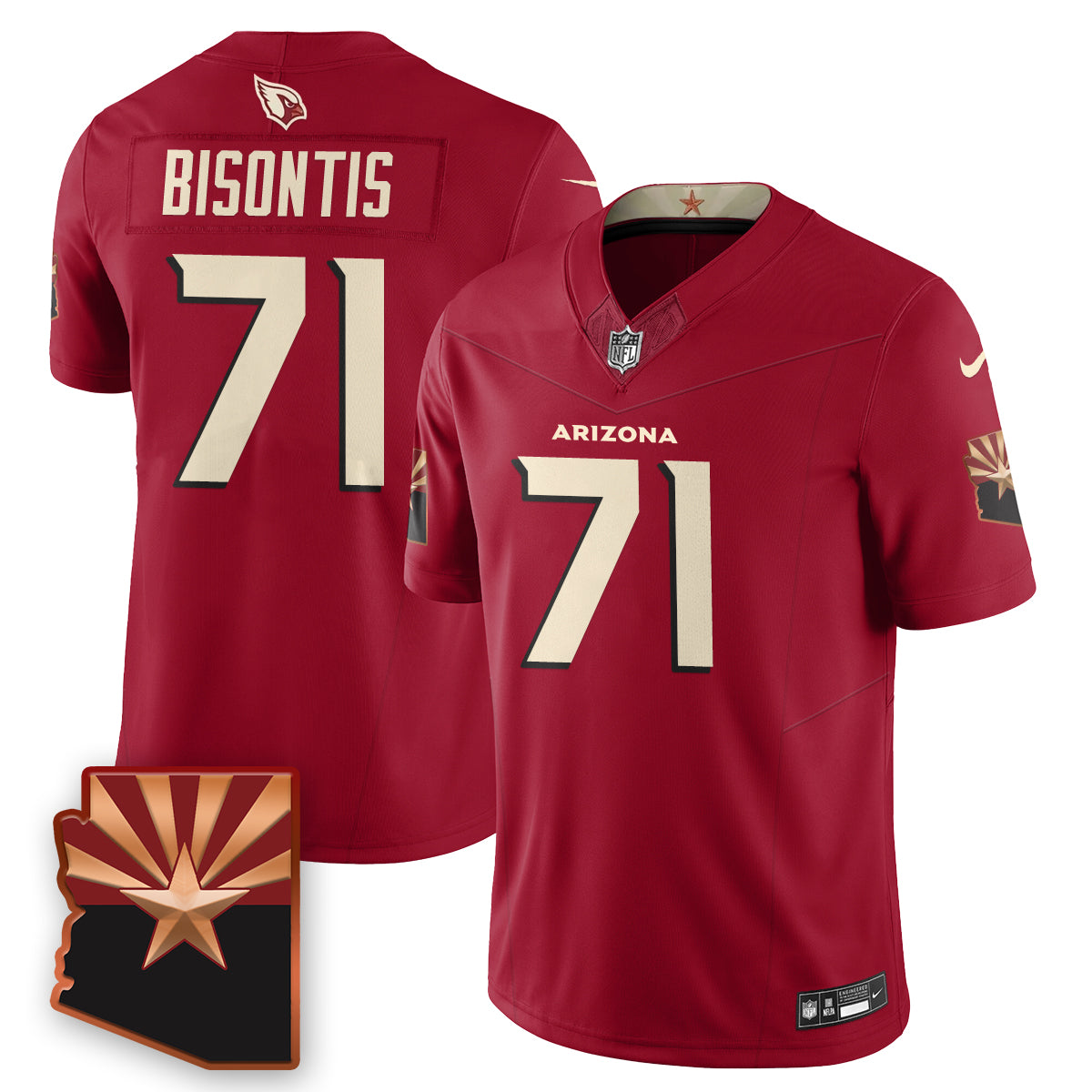 ARI 2026 NFL Draft Jersey - All Stitched