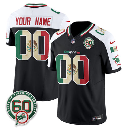 MIA Mexico Edition Vapor Custom Jersey - Stitched