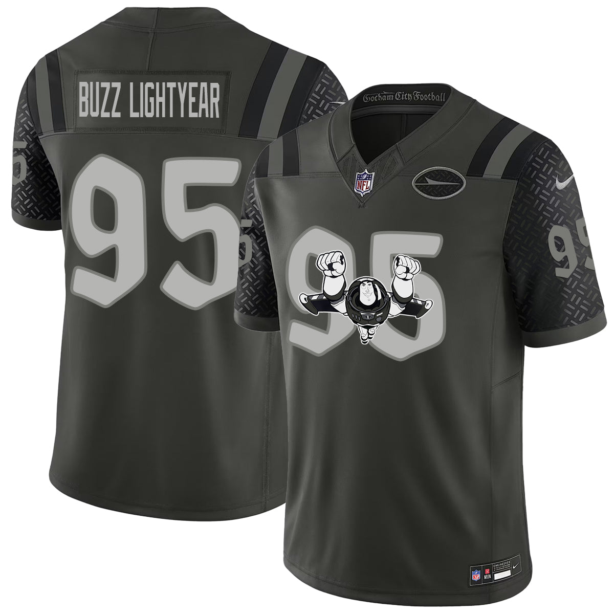 New York Jets x Infinity & Beyond Hero Edition Vapor Jersey - Stitched