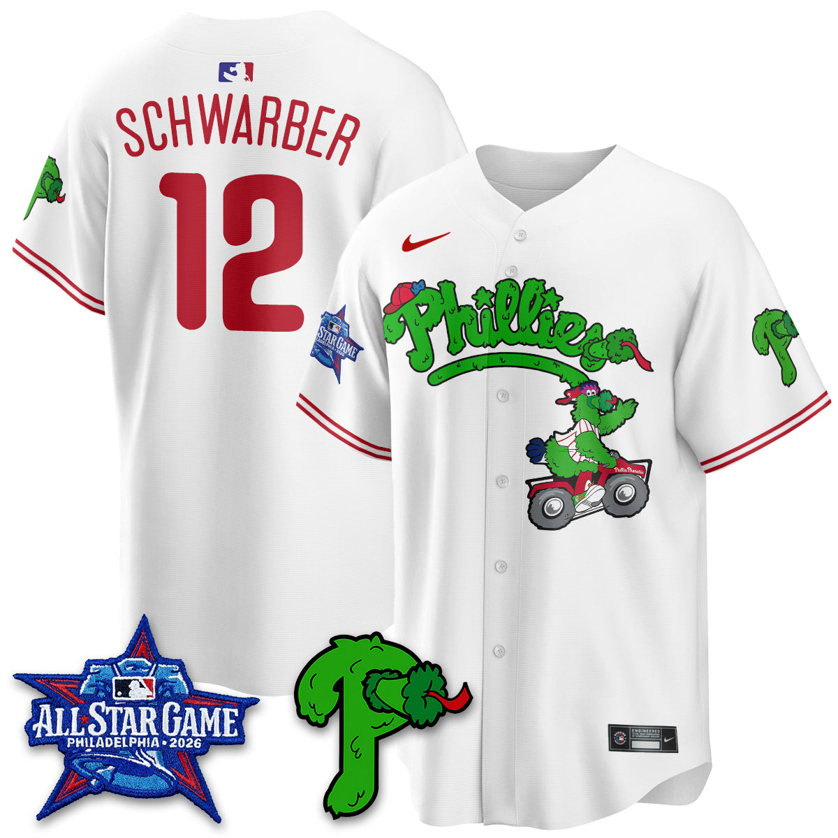 Philadelphia Phillies Phanatic Vapor Limited Jersey V2- Stitched