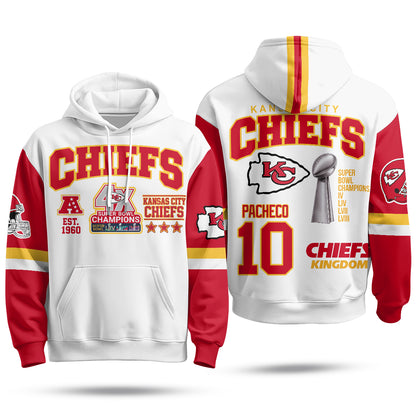KC 4X Champs Gold Edition Fleece Hoodie - Printed