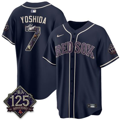 Boston Red Sox Nightmare Vapor Limited Jersey - Stitched